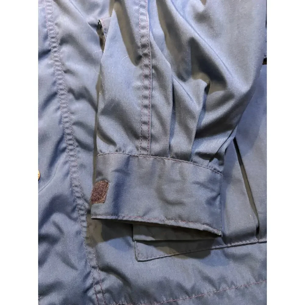 VTG The North Face Made In USA Brown Label Winter Jacket Mens Size Large Blue